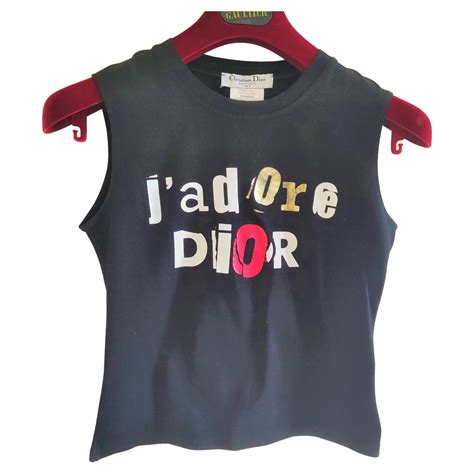 j'adore dior 8 shirt|j'adore Dior top vintage.